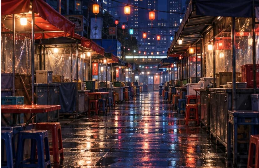 주말 야시장