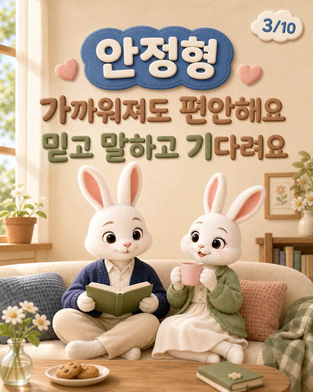 애착 유형 테스트, 나는 어떤 방식으로 사랑할까? 카드뉴스 3장