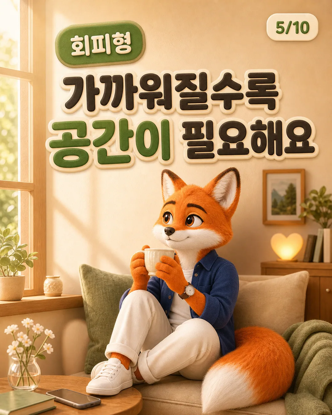 애착 유형 테스트, 나는 어떤 방식으로 사랑할까? 카드뉴스 5장