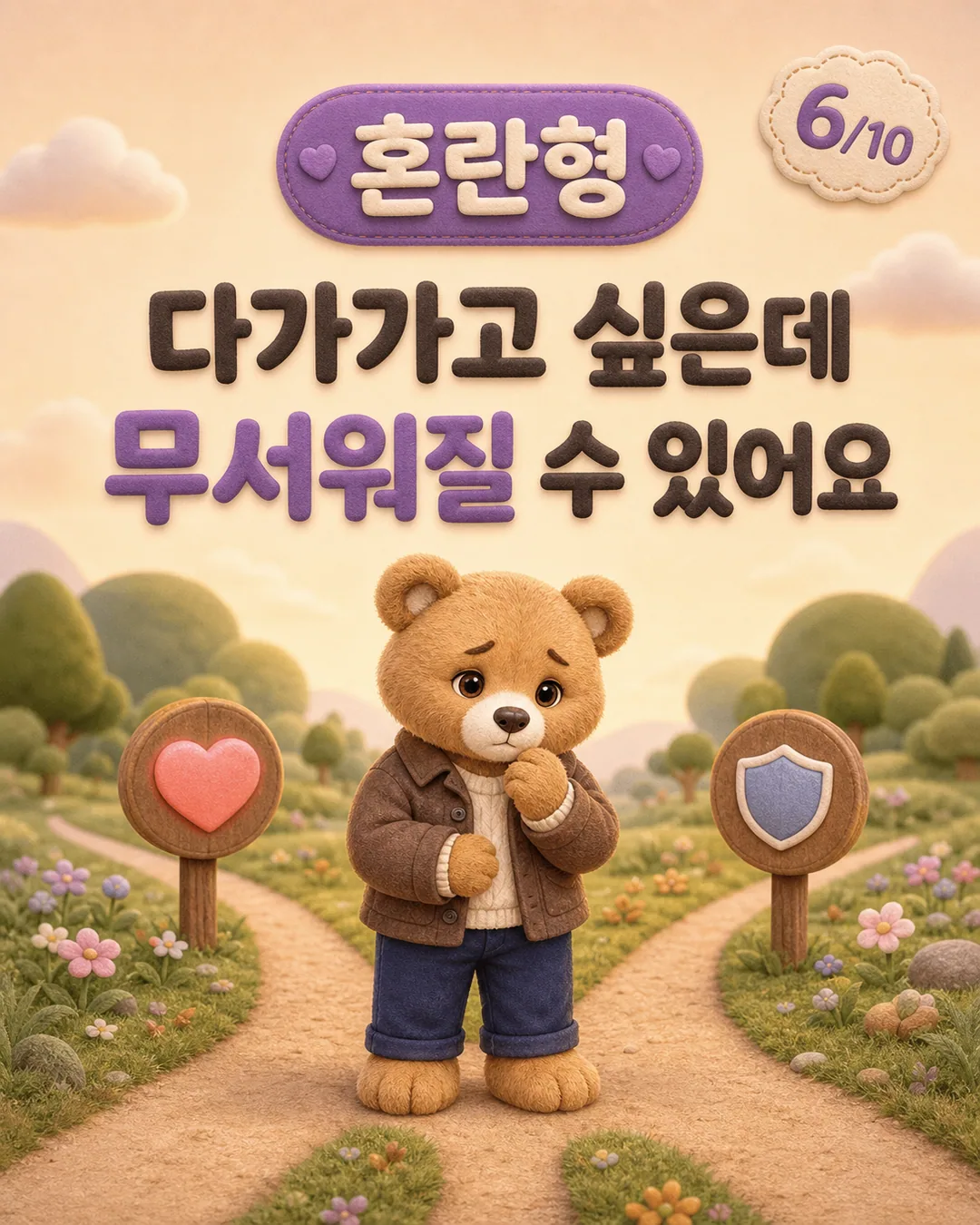 애착 유형 테스트, 나는 어떤 방식으로 사랑할까? 카드뉴스 6장