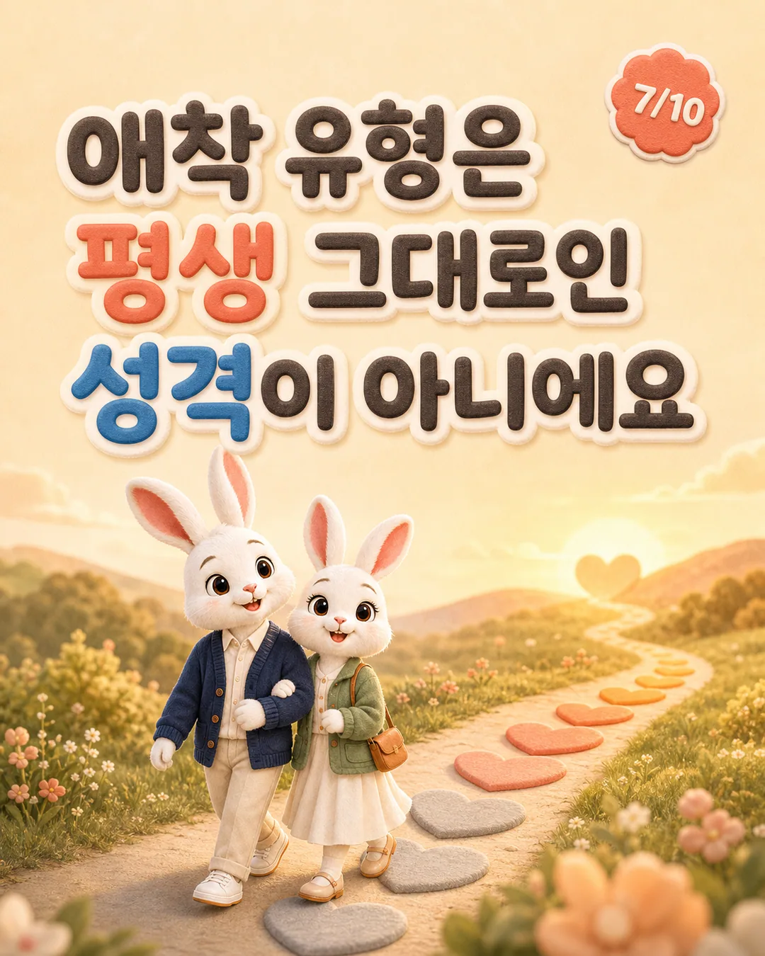 애착 유형 테스트, 나는 어떤 방식으로 사랑할까? 카드뉴스 7장
