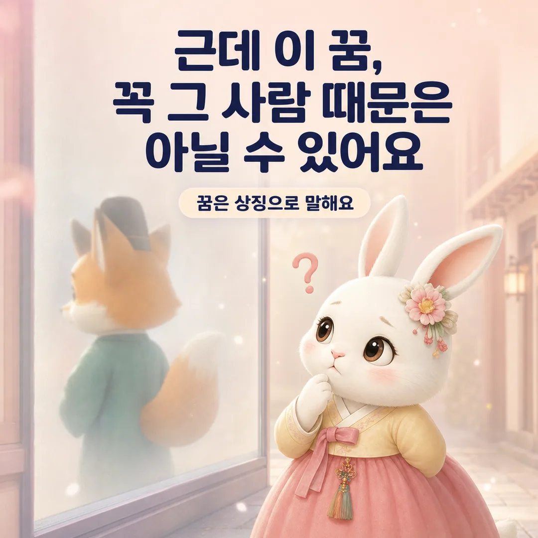 전 애인 꿈은 꼭 그 사람 때문은 아닐 수 있어요 카드뉴스 3장