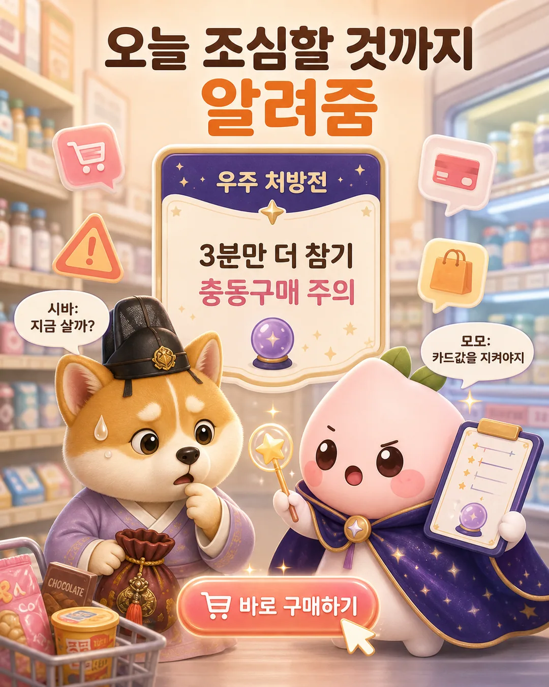 오늘 조심할 것 카드뉴스 5장